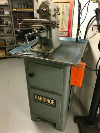 Vintage Hardinge Bb4 Toolroom Horozontal Milling Machine