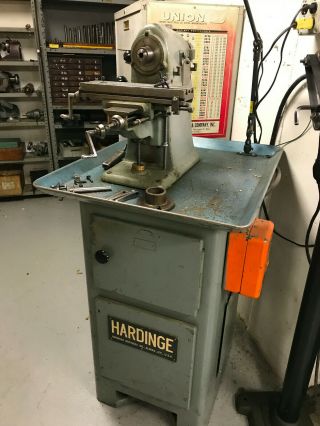 Vintage Hardinge BB4 Toolroom Horozontal Milling Machine 2