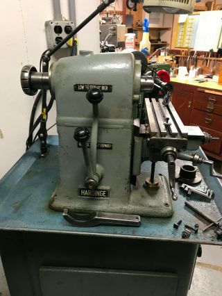 Vintage Hardinge BB4 Toolroom Horozontal Milling Machine 4