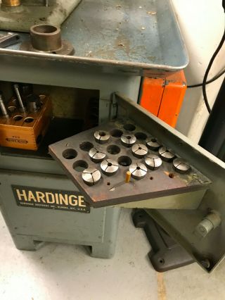 Vintage Hardinge BB4 Toolroom Horozontal Milling Machine 6
