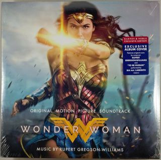 Wonder Woman Soundtrack ● [vinyl Lp] [sealed] ● Barnes & Noble Exclusive Edition