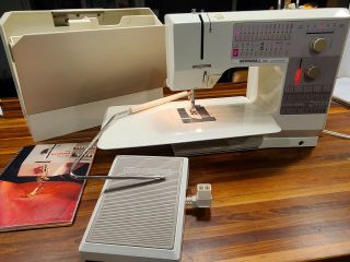 Vintage Bernina 1230 Electronic Sewing Machine,  Pro Tune - Up 2/16/21,