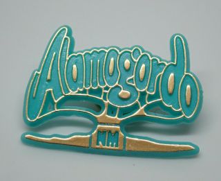 Alamogordo Nm Mexico Vintage Lapel Pin