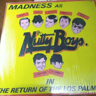 Madness The Nutty Boys,  The Return Of The Palmas,  Rare Lp Vinyl Made At Mexico