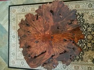 Maple Burl Wood Table,  vintage,  live edge,  reclaimed,  cherry,  mahogany 2