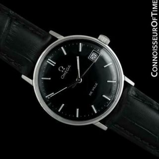 1968 Omega De Ville Vintage Mens Handwound Ss Steel Watch - With