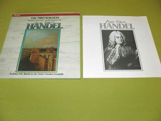 Handel - Complete Trio Sonatas - Academy Of St Martin - Philips Digital Box