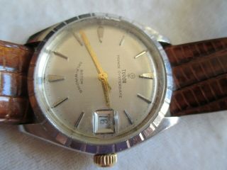 Vintage Tudor Prince Oyster Date Self - Winding Case By Rolex,  Swiss,  1962