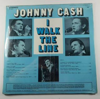 Johnny Cash - I Walk The Line: LP Vinyl Record Vtg Album Pickwick JS 6097 2