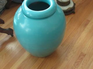Vintage Antique Vintage Bauer Oil Jar Vase 23 " Rare Large Size Great Piece