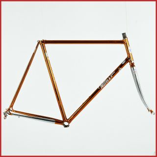 Wilier Triestina Cromovelata Columbus Cromor Steel Frame Set Vintage 80s Bicycle