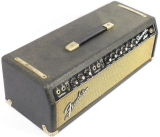 Vintage 1966 Fender Showman AB763 Blackface Electric Guitar Amplifier Amp Head 4