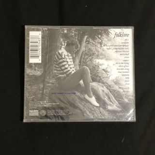 TAYLOR SWIFT FOLKLORE LIMITED EDITION RARE CD ‘Meet Me Behind The Mall” Version 2