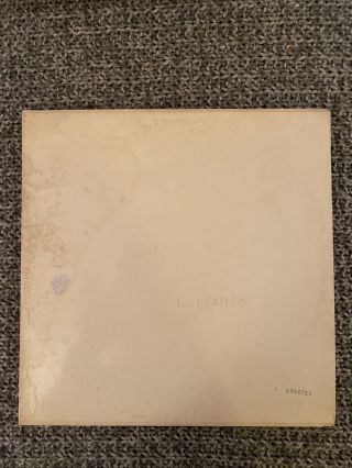 The Beatles Lp White Album 1968 Cond Swbo 101 2x Vinyl Numbered A 0394753