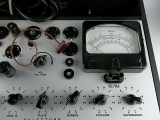 Vintage Hickok 752 Mutual Conductance Tube Tester 4