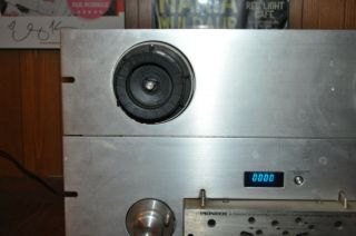 Vtg Pioneer RT - 909 4 - Track 2 - Channel Stereo Tape Deck Reel - to - Reel - Powers Up 2