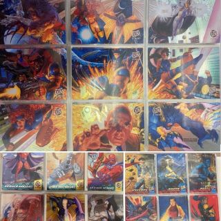 1994 Fleer Ultra X - Men Card Set Plus Insert Card Set