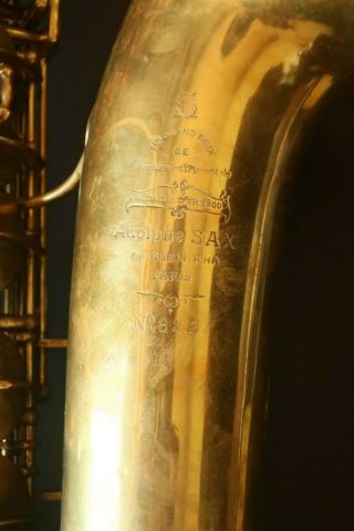Vintage Adolphe Sax Alto Saxophone