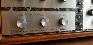 Vintage Harman Kardon Citation IV Tube Pre - Amplifier Stereo Control Center 3