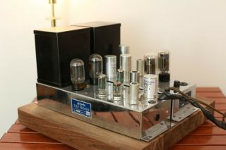 Vintage Fisher 360a Mono Tube Amplifier - Two Chassis 50az - Matches 80c
