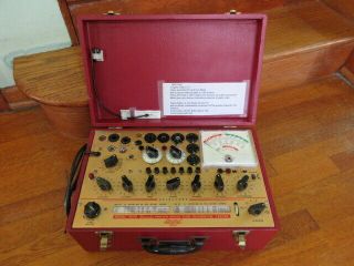 Vintage Hickok 800A Dynamic Mutual Conductance Tube Transistor Tester 2