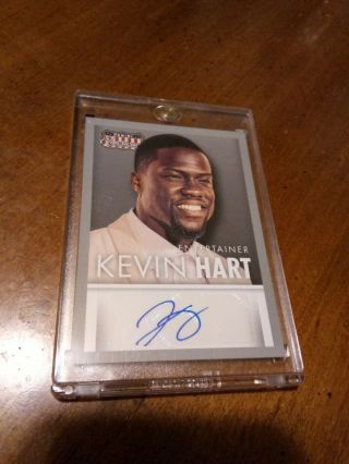 2015 Panini Americana Kevin Hart Signed Autograph Auto,  Entertainer Actor