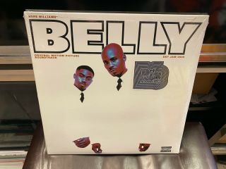 Belly Soundtrack 2x Lp White Colored Vinyl D 