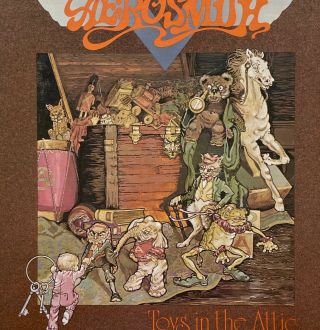 1975 Aerosmith Album Toys In The Attic Lp Pc 33479 Vinyl Is Near