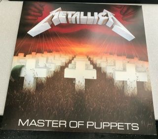 Metallica,  Master Of Puppets,  12” Vinyl,  2008 Heavy Metal,