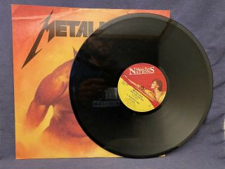 Metallica - Jump In The Fire 12 " Lp Single - Music For Nations Record Metal