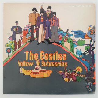 The Beatles Yellow Submarine Vinyl Lp Album 1969 Apple Sw 153 Canada