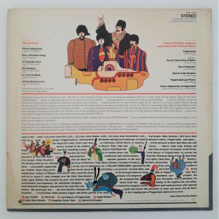 THE BEATLES Yellow Submarine Vinyl LP Album 1969 Apple SW 153 Canada 2