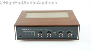 Mcintosh Mc 502 Stereo Power Amplifier - 50 Watts/ch - Vintage - Audiophile