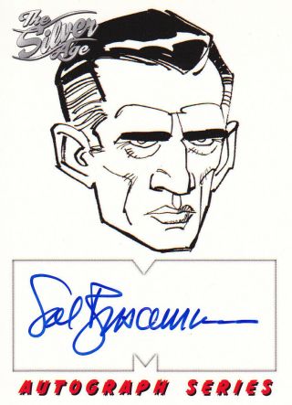 1998 Skybox/marvel The Silver Age Sal Buscema Autograph Series A5