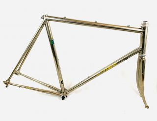 Fuji Titanium Road Bike Frameset Dura Ace Headset Ti Fork Vintage Made In Japan