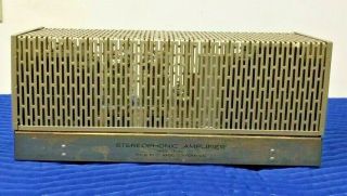 Pilot Sa - 260 Stereo Amplifier 6ca7 Tube Vintage Power Amplifier
