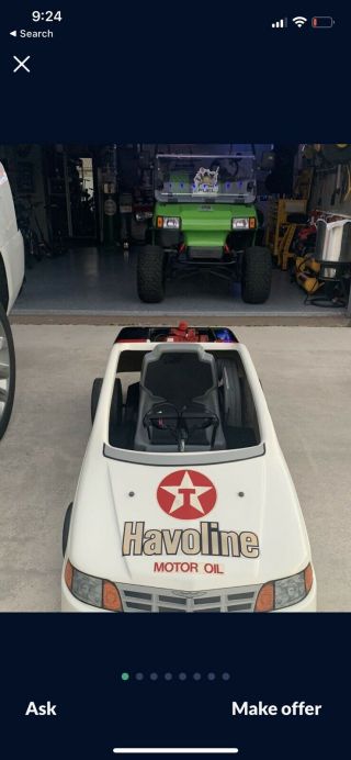 Vintage Gas Powered Go Kart Owned By Famous Race Car Driver Davey Allison