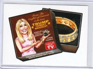 Gpk Garbage Pail Kids Disgrace To White House Wacky Packages Ivanka Trump 82