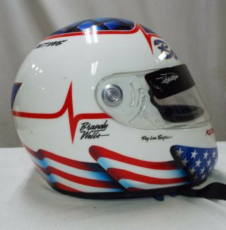 Vtg 1993 Shoei X - Four Auto/f1 Indy Racing Helmet Troy Lee Paint Sa90 Snell X - 4