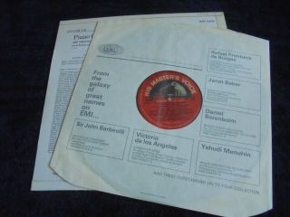 Dvorak/The Smetana Quartet 1967 UK LP STEREO HMV ASD 2350 1st S/C 3