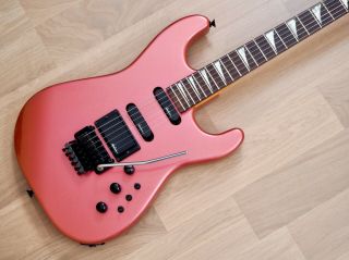 1980s Charvel By Jackson Model 4 Vintage Electric Guitar Champagne Pink,  Japan