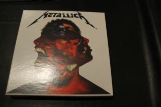 Metallica Hardwired To Self Destruct Blackened Records 3 Lp Colored 1 Cd Box