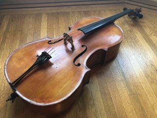 Vintage Full Size 1960 German Made Cello By Hans Schuster Local Pick Up In S.  F.