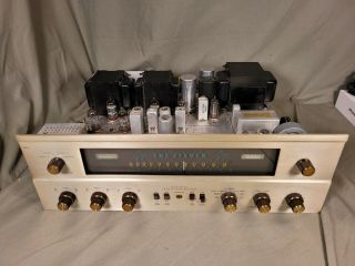 Vintage Fisher 500c Am / Fm Stereo Tube Receiver / Amplifier & Serviced