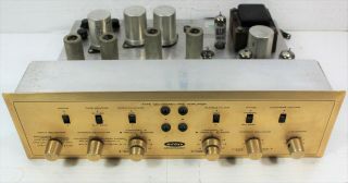 Vintage H.  H.  Scott Type 130 Tube Preamp Pre - Amplifier