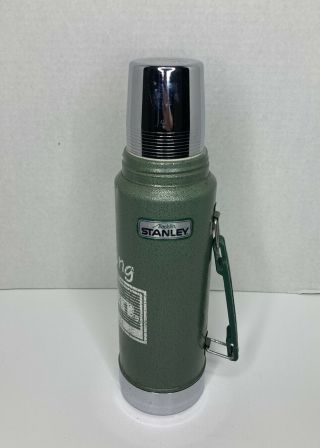 Aladdin Stanley A - 944dh Vintage Green 1 Quart Bottle Thermos Made In Usa