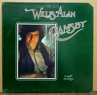 Willis Alan Ramsey S/t Vinyl Lp 1974 Shelter Recording Company