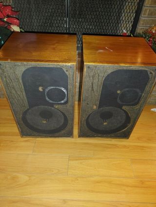 Vintage Jbl Century L - 100 Speakers L100 Quality Sound