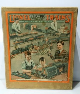 Vintage Lionel Pre War Electric Train Outfit No.  236 O Gauge Box Wow