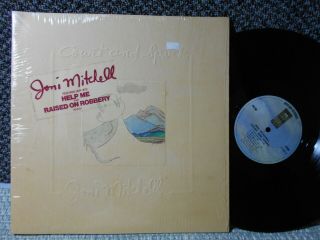 Joni Mitchell M - / Ex In Shrink With Sticker Gf Lp Court And Spark
